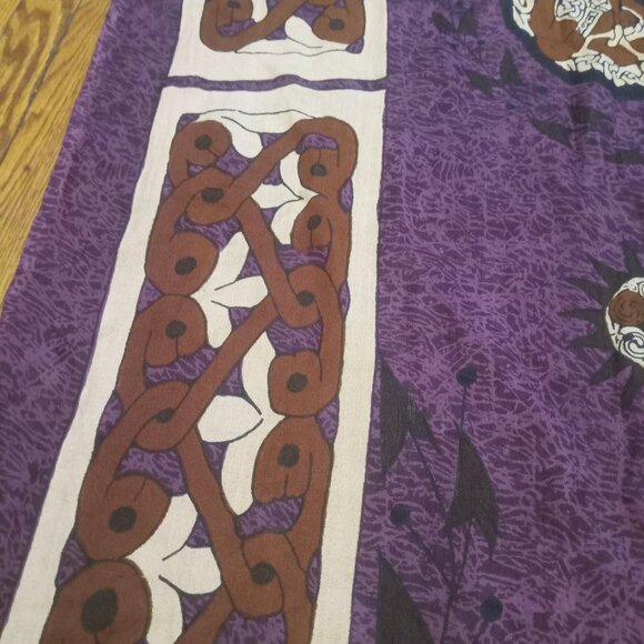Celtic Sufi Art aSarong!Rising suns toronto deadstock boutique sarong! - Picture 11 of 16